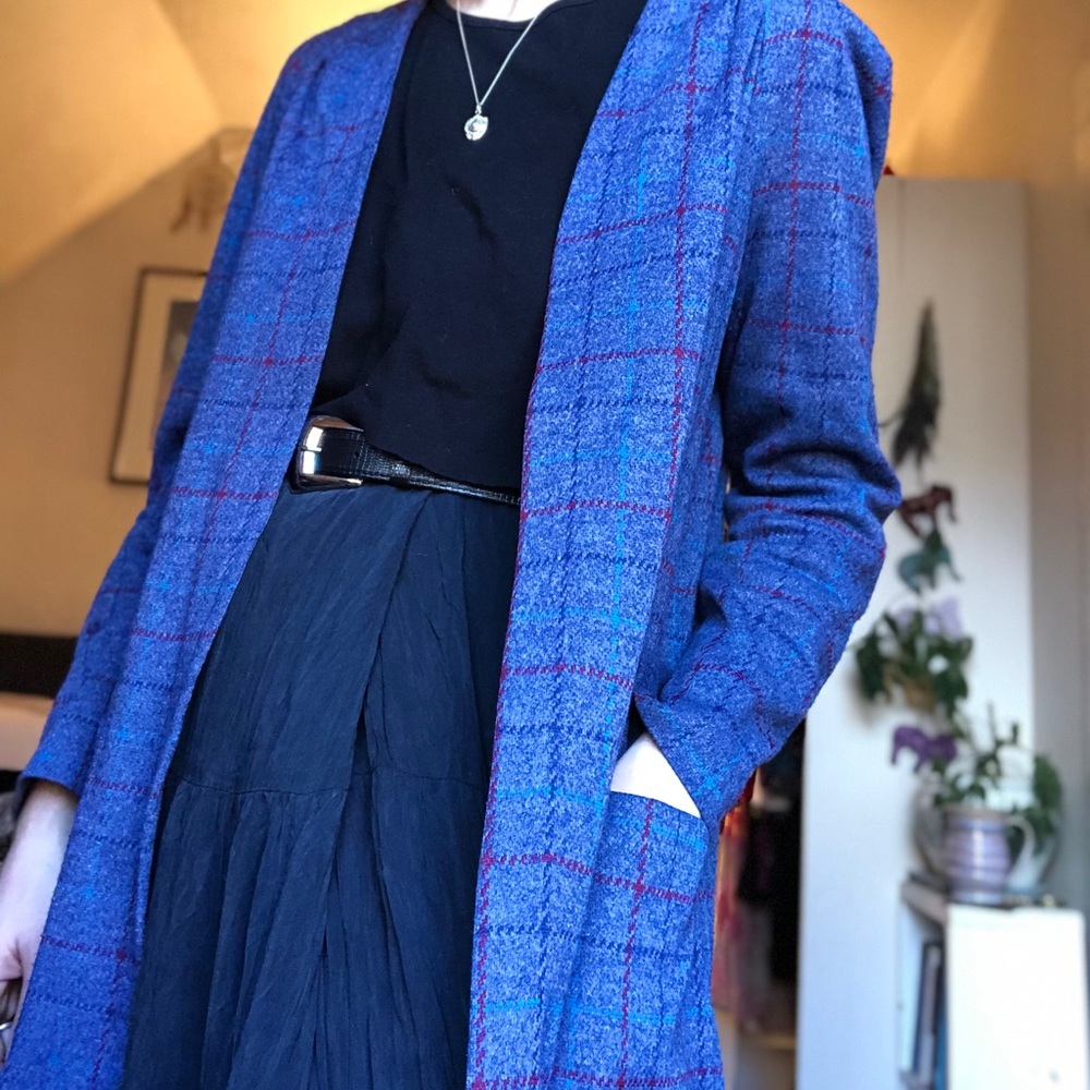 Beautiful soft vintage blazer 🦋🖤